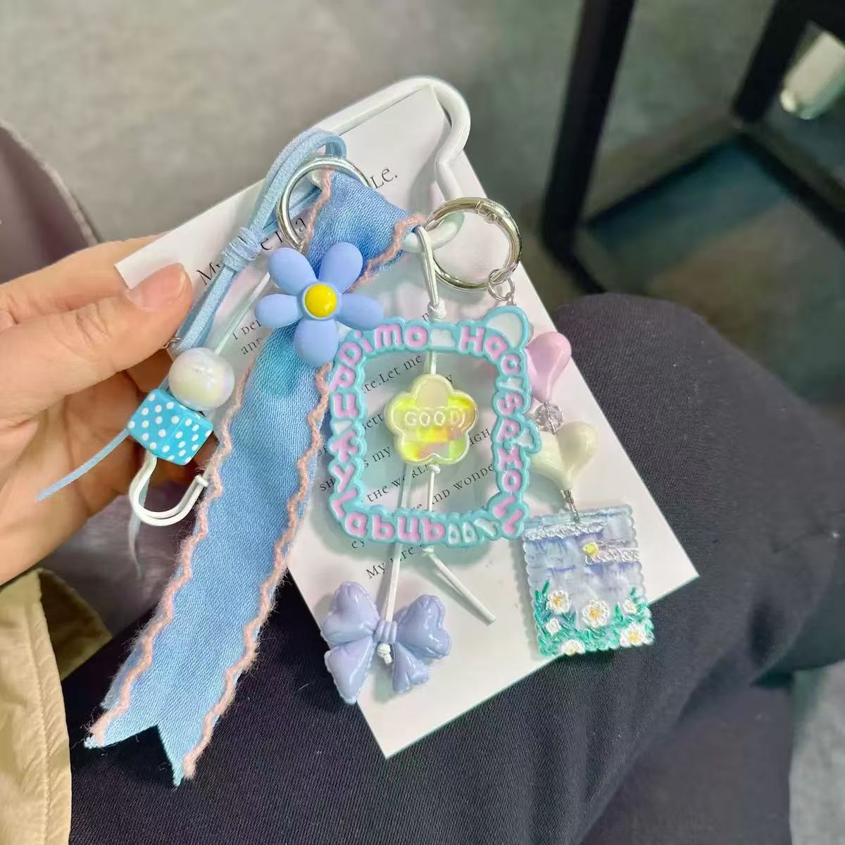 Colorful Decorative Bag Charms with Cute Pendants – Pastel, Kawaii & Boho Styles for Tote, Backpack, or Handbag