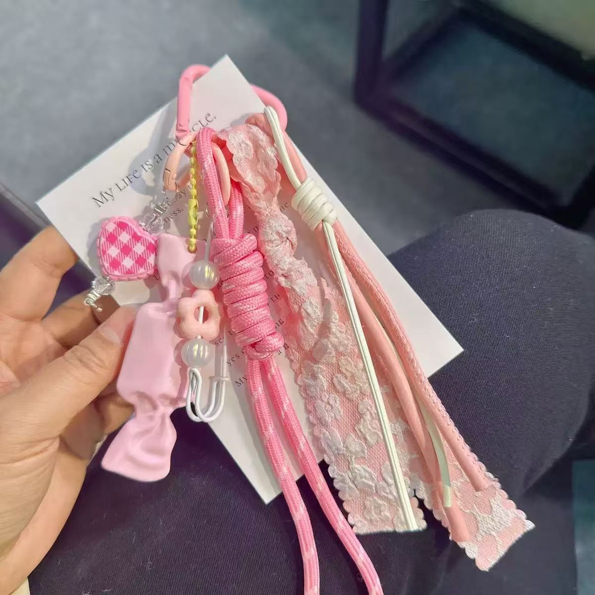 Colorful Decorative Bag Charms with Cute Pendants – Pastel, Kawaii & Boho Styles for Tote, Backpack, or Handbag