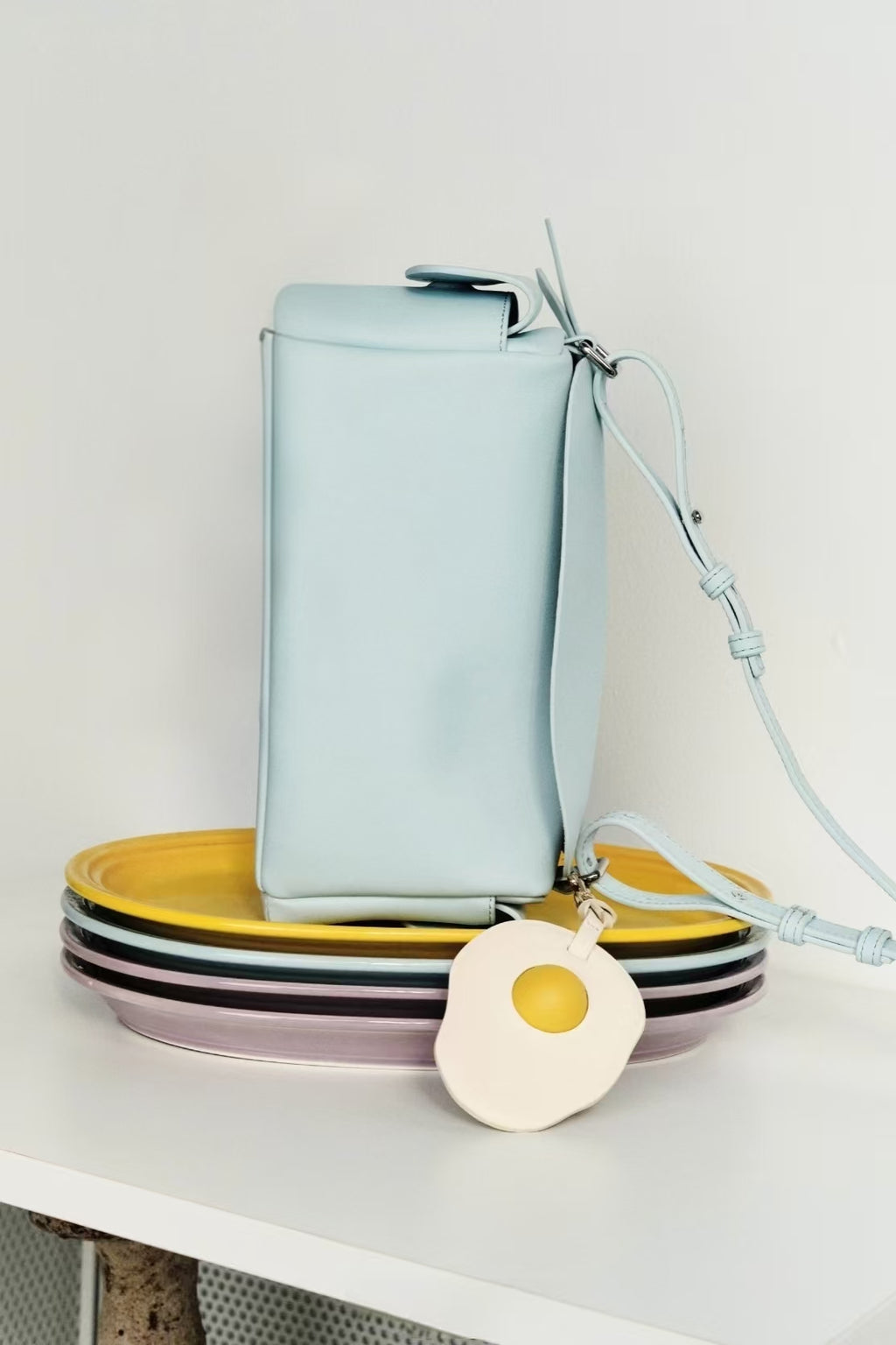 Petal Kiss Round Crossbody Bag – Soft Faux Leather Floral Shape Mini Handbag with Top Handle & Shoulder Strap (Pink, Yellow, Cream)